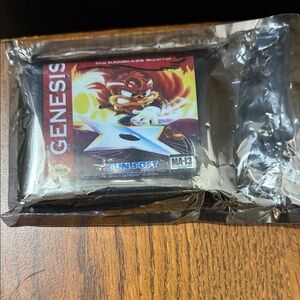 Zero the Kamikaze Squirrel NTSC-USA Sega Mega Drive Genesis video game console
